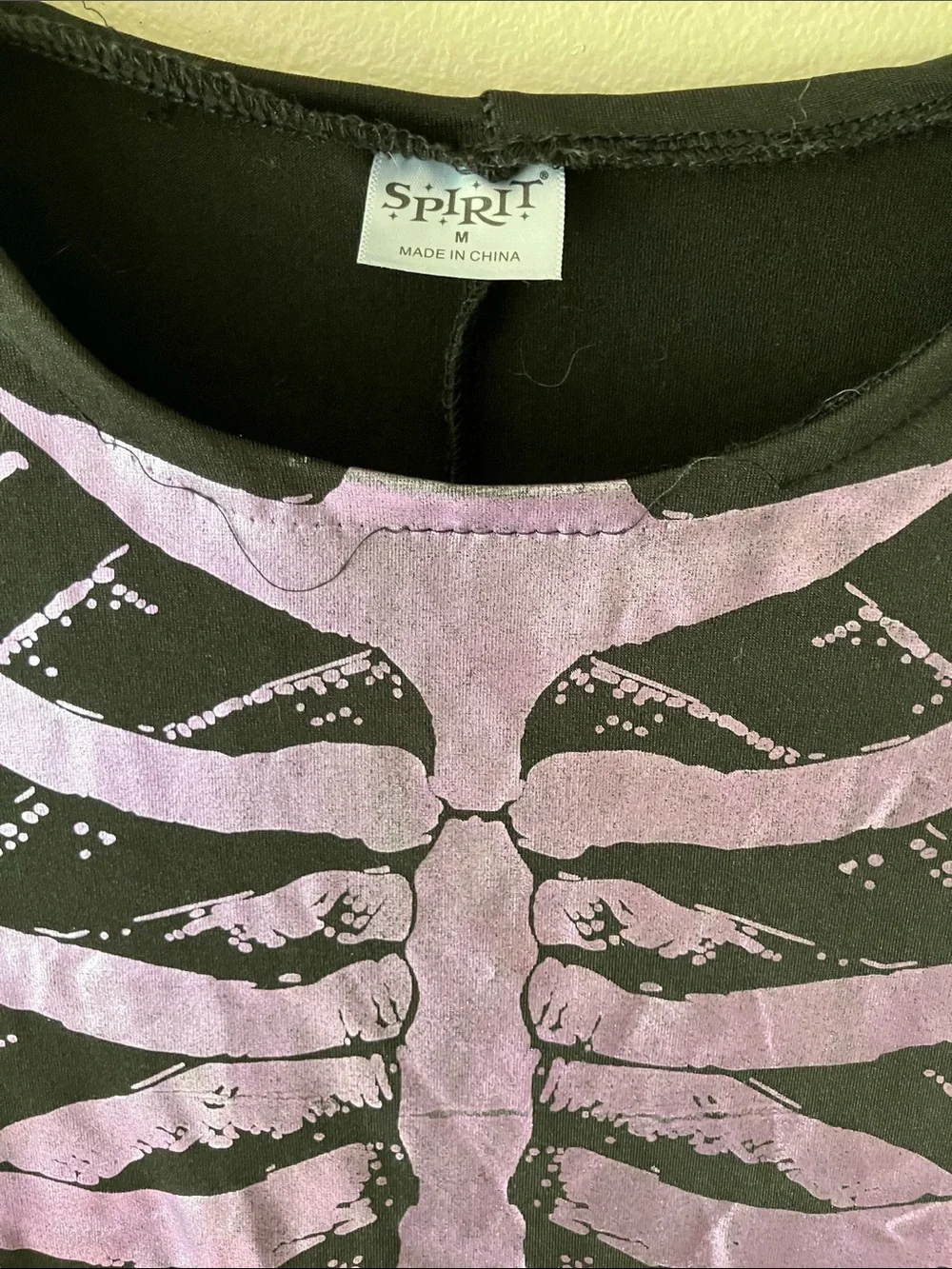 Girls skeleton princess dress
